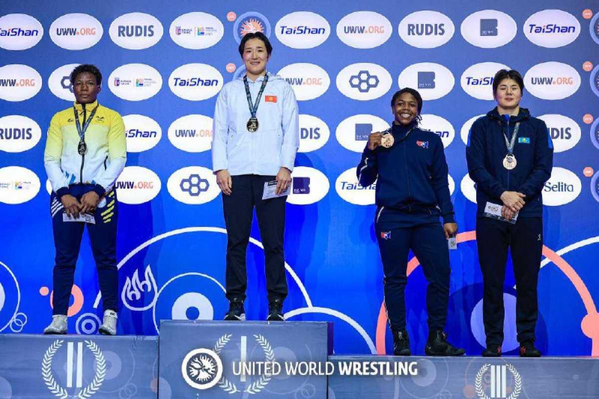 Елордалық балуан қыз әлемдік бәсекеде қола медаль жеңіп алды