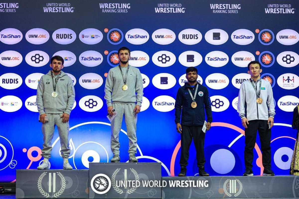 Елордалық балуан Марлан Мұқашев халықаралық турнирдің қола жүлдегері атанды