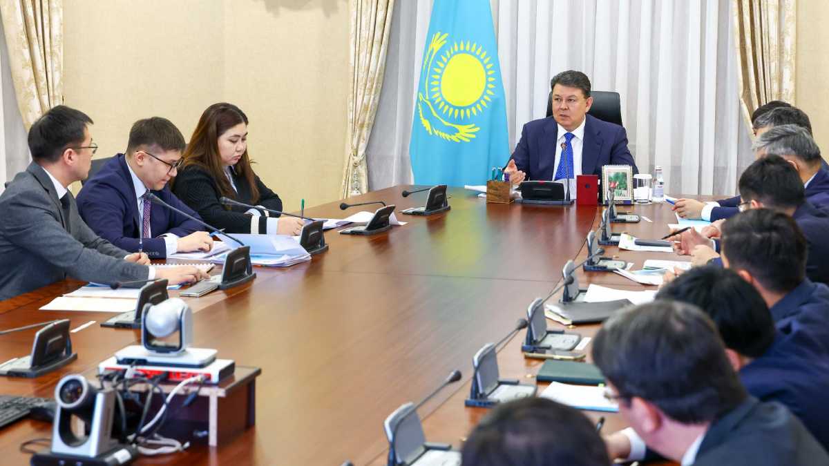 Қанат Бозымбаев ЭКСЖ-ны жүзеге асыру барысын тексерді
