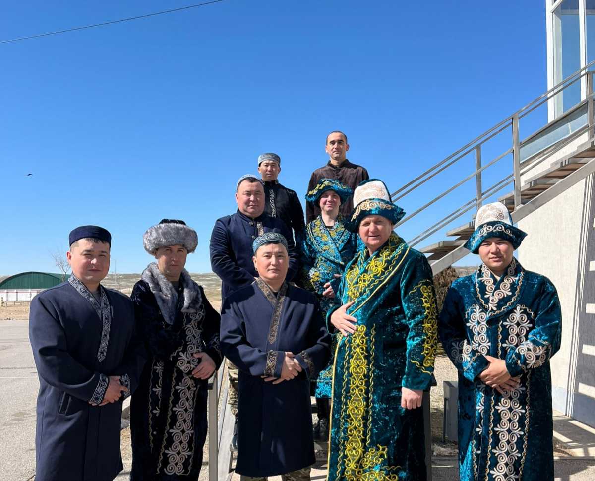 Алматы облысындағы 6654 әскери бөлімінде Көрісу амалы кеңінен аталып өтті