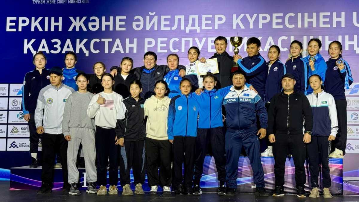 Алматылық спортшы қыздар әйелдер күресінен Қазақстан чемпионатында сәтті өнер көрсетті