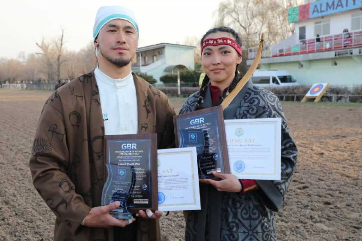 Алматыда екі әлемдік рекорд орнатылды