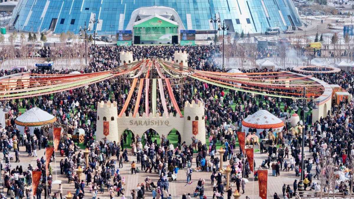 Астанада Наурыз тойы өтіп жатыр