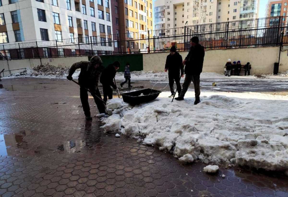 Астанада Тазару күніне орай ауқымды тазалық жүріп жатыр