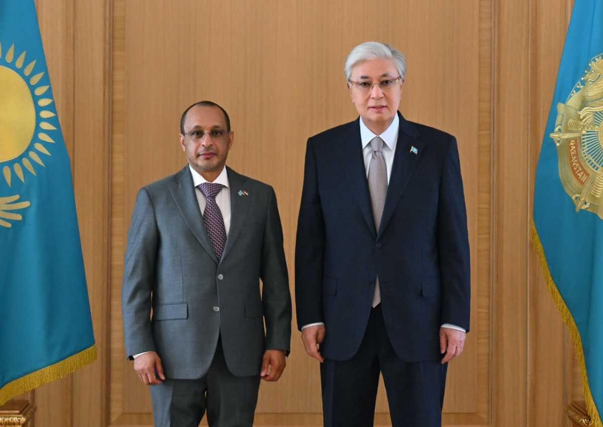 Президент Қасым-Жомарт Тоқаев БАӘ-нің Қазақстандағы елшісі Мұхаммед Саид Мұхаммед әл-Арикиді қабылдады