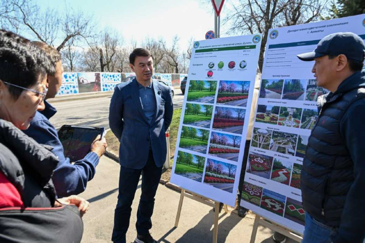 Алматыдағы көгалдандыру көлемі шамамен 80%-ға артады