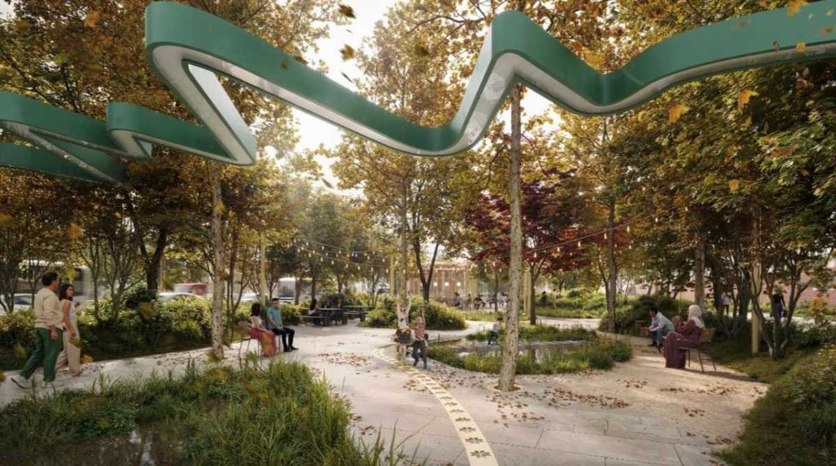 Алматыдағы Сәтбаев көшесі халықаралық стандарттарға сай жаңартылады