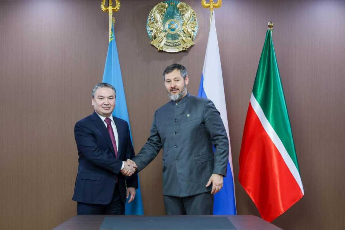 Ерсайын Нағаспаев Татарстан Премьер-министрінің орынбасары – өнеркәсіп және сауда министрімен кездесті