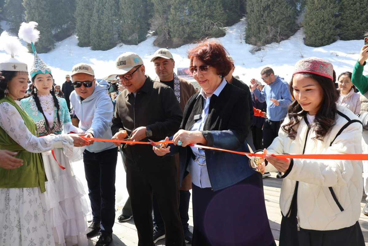 Алматы тауларында визит орталық ашылды