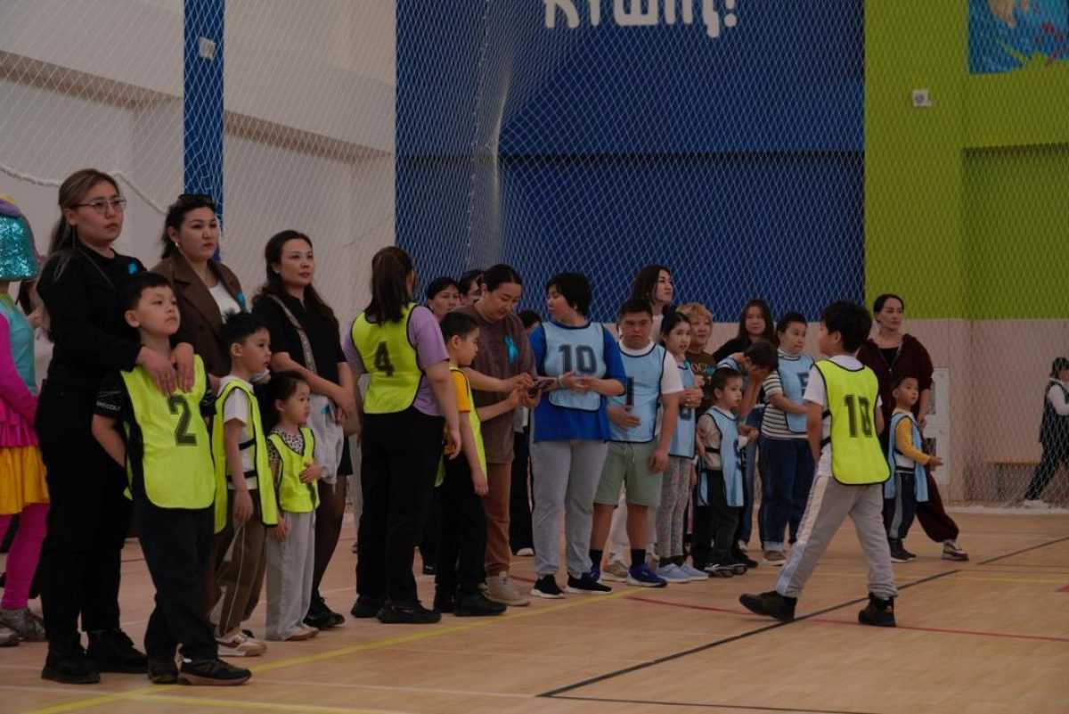 Астанада инклюзивті «Көңілді старт» жарысы өтті