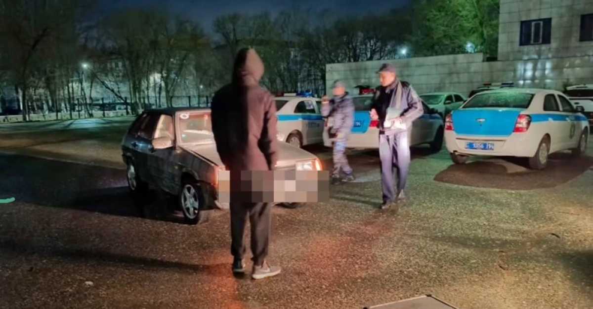 Павлодарда жалған мемлекеттік нөмір таққан жүргізуші ұсталды