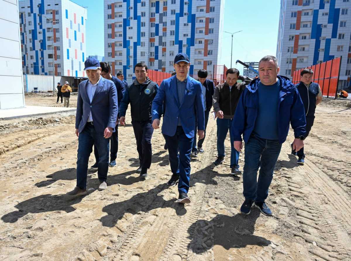 Алматы әкімі Түрксіб ауданындағы құрылыс нысандарын тексерді