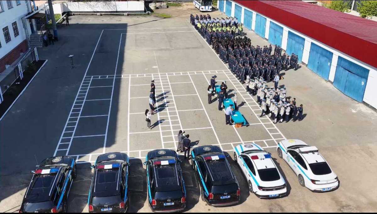 Көкшетауда жас сақшылар ҚР ІІМ 