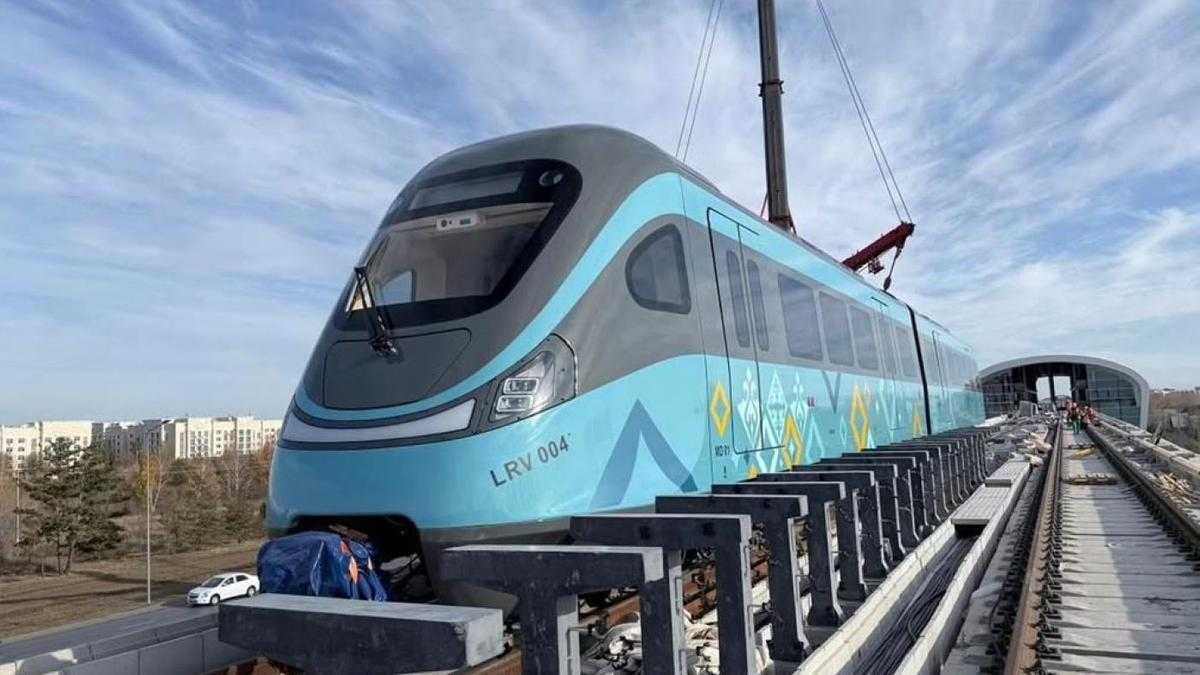 Астанада LRT-ның екінші кезеңі басталды: алғашқы тірек құйылды
