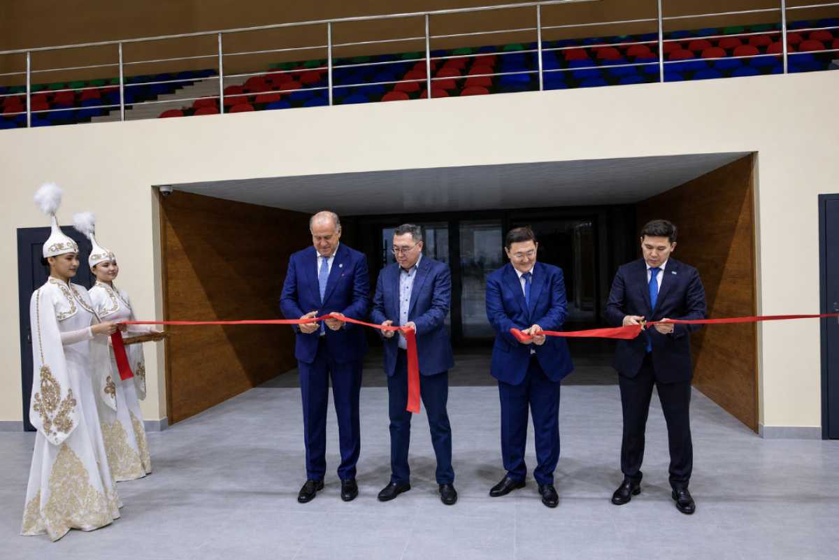 Алматы облысында жаңа дене шынықтыру-сауықтыру кешені ашылды