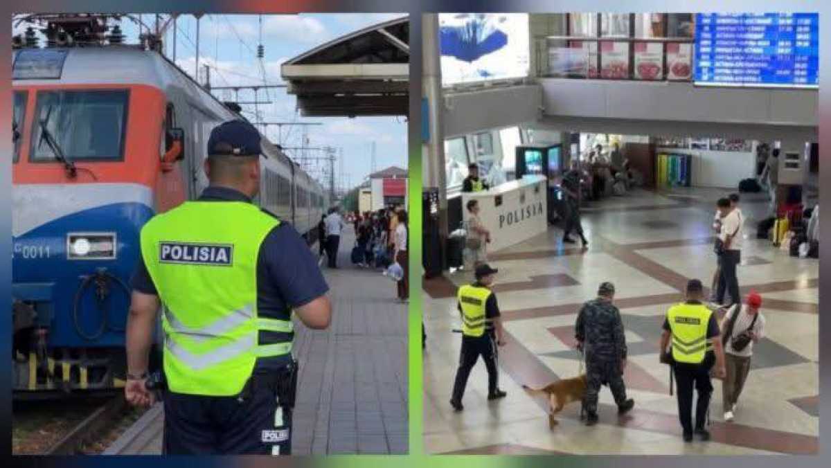 Көлік полицейлері заңсыз кәсіпкерлік фактілерінің жолын кесті