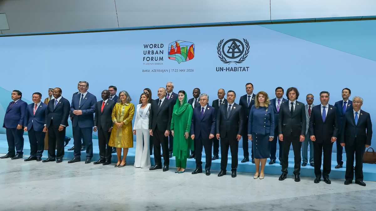 Олжас Бектенов Президенттің тапсырмасы бойынша Бакуде өткен World Urban Forum сессиясына қатысты
