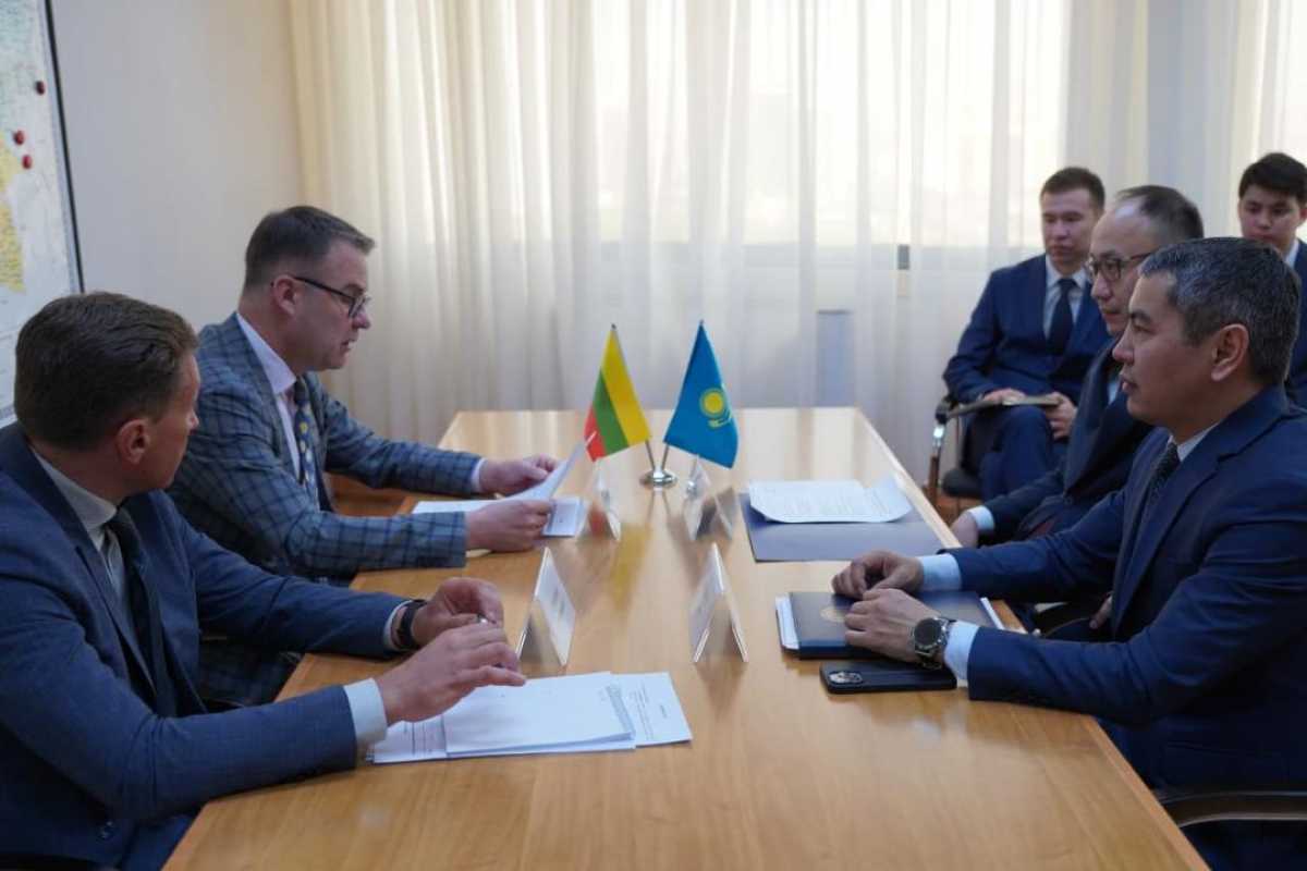 Қазақстан мен Литва халықаралық автомобиль тасымалын дамыту мәселелерін талқылады