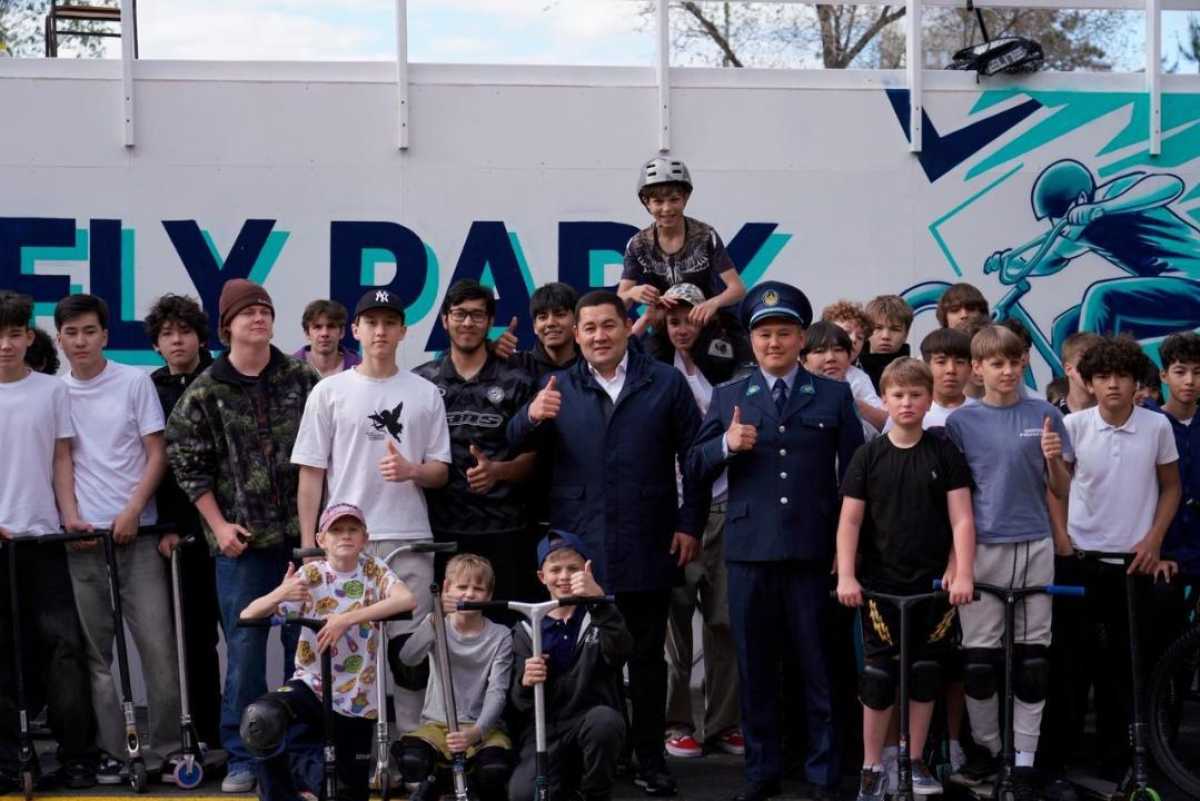 Астанада Fly Park экстремалды скейт алаңы ашылды