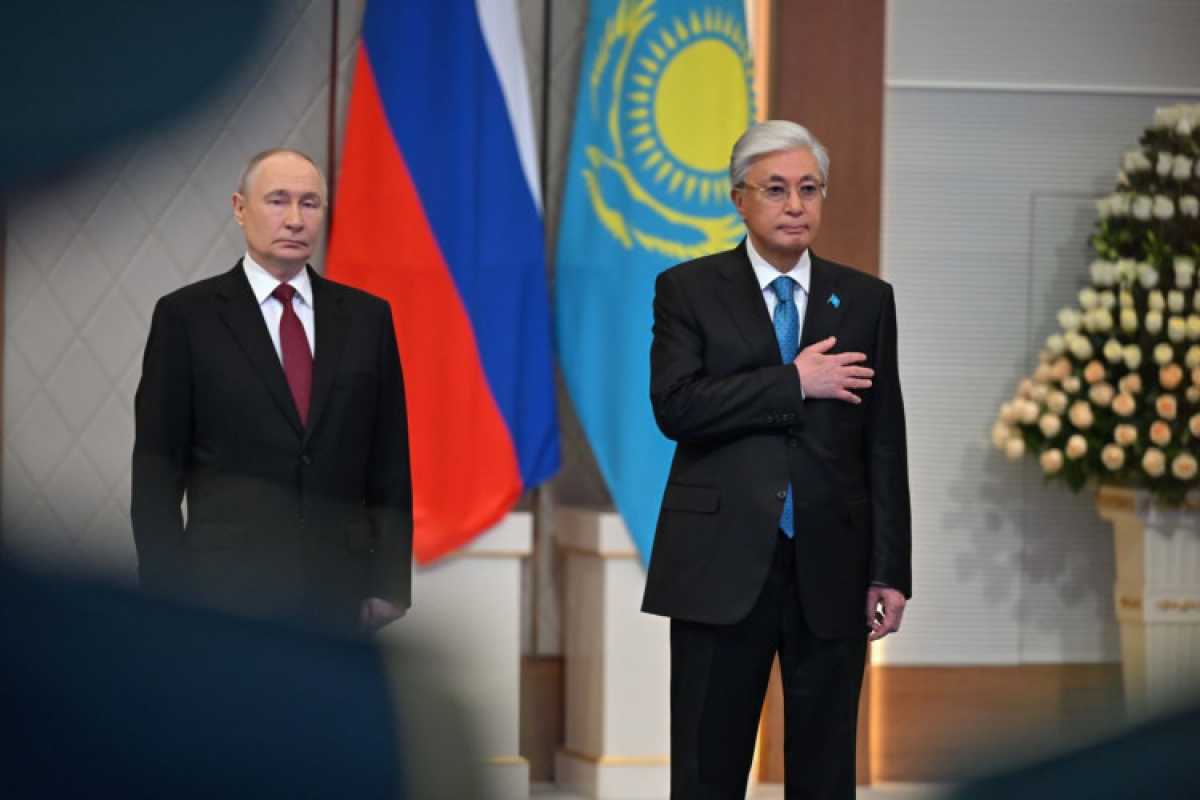 Мемлекет басшысы Қасым-Жомарт Тоқаев пен Ресей Президенті Владимир Путин шағын құрамда келіссөз жүргізді