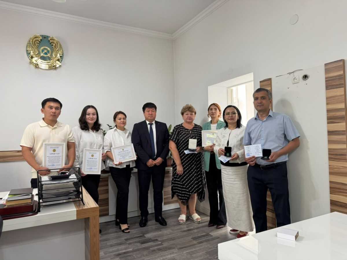 Шымкентте қоршаған ортаны қорғау саласының үздіктері марапатталды