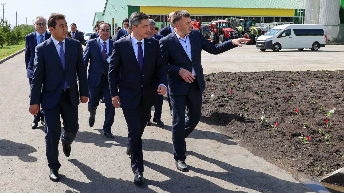 Олжас Бектенов Президенттің СҚО ауыл шаруашылығын дамыту жөніндегі тапсырмаларының орындалу барысын тексеріп, шаруалармен кездесті