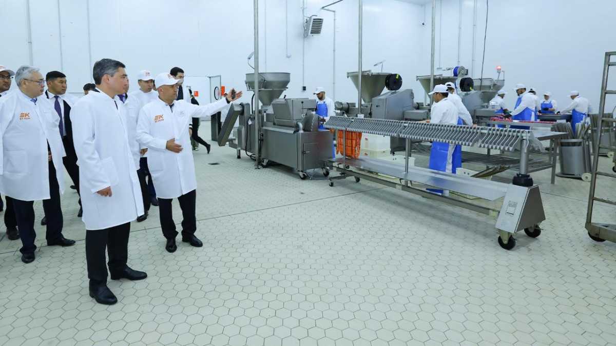 Астанада жылына 18 мың тонна өнім өндіретін ет комбинаты іске қосылады