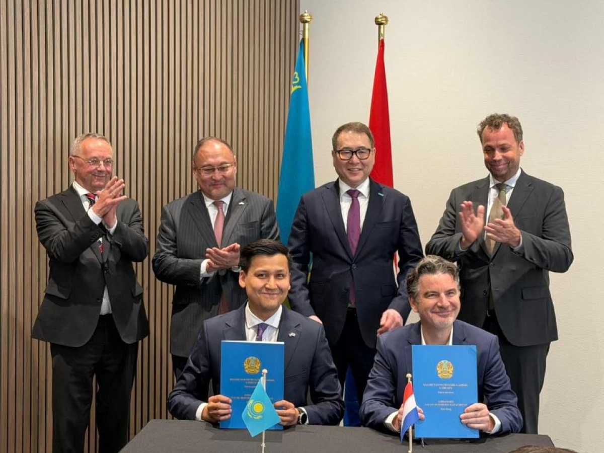 Қазақстан мен Нидерланды 160 млн еуро көлеміндегі бірлескен жобаларды іске асыруға келісті