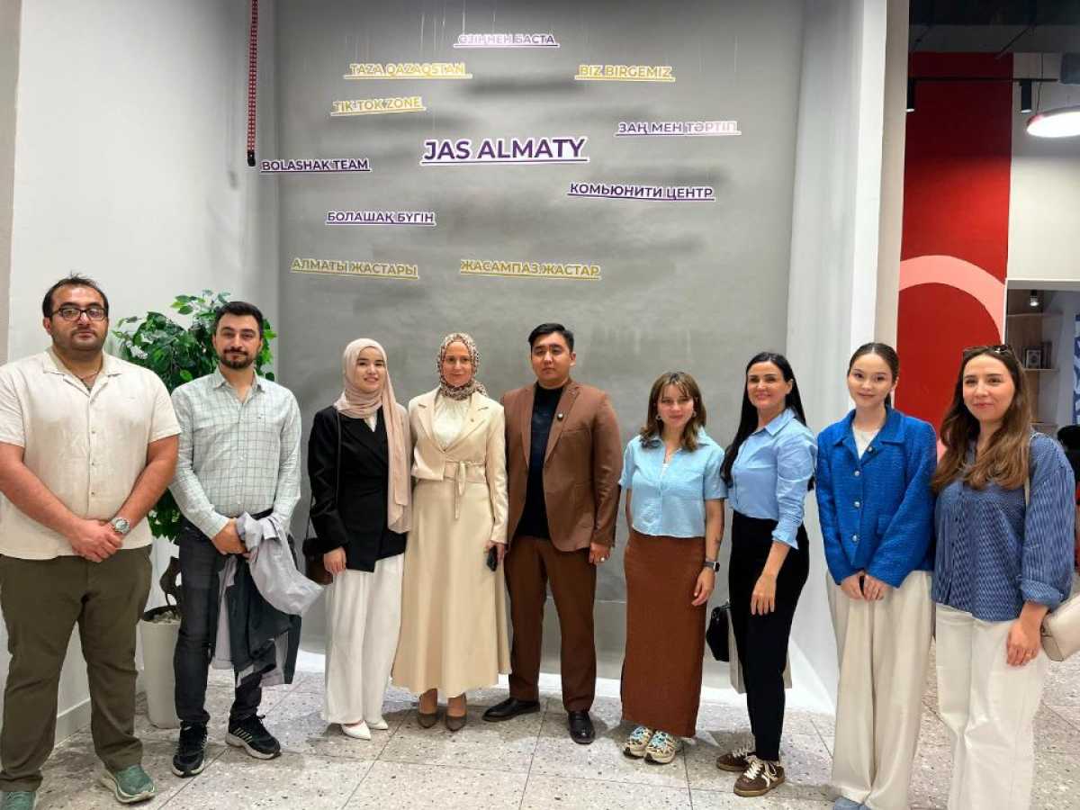 Алматы түркі әлемін біріктіреді: Түркияның жастар делегациясы оңтүстік астанаға келді