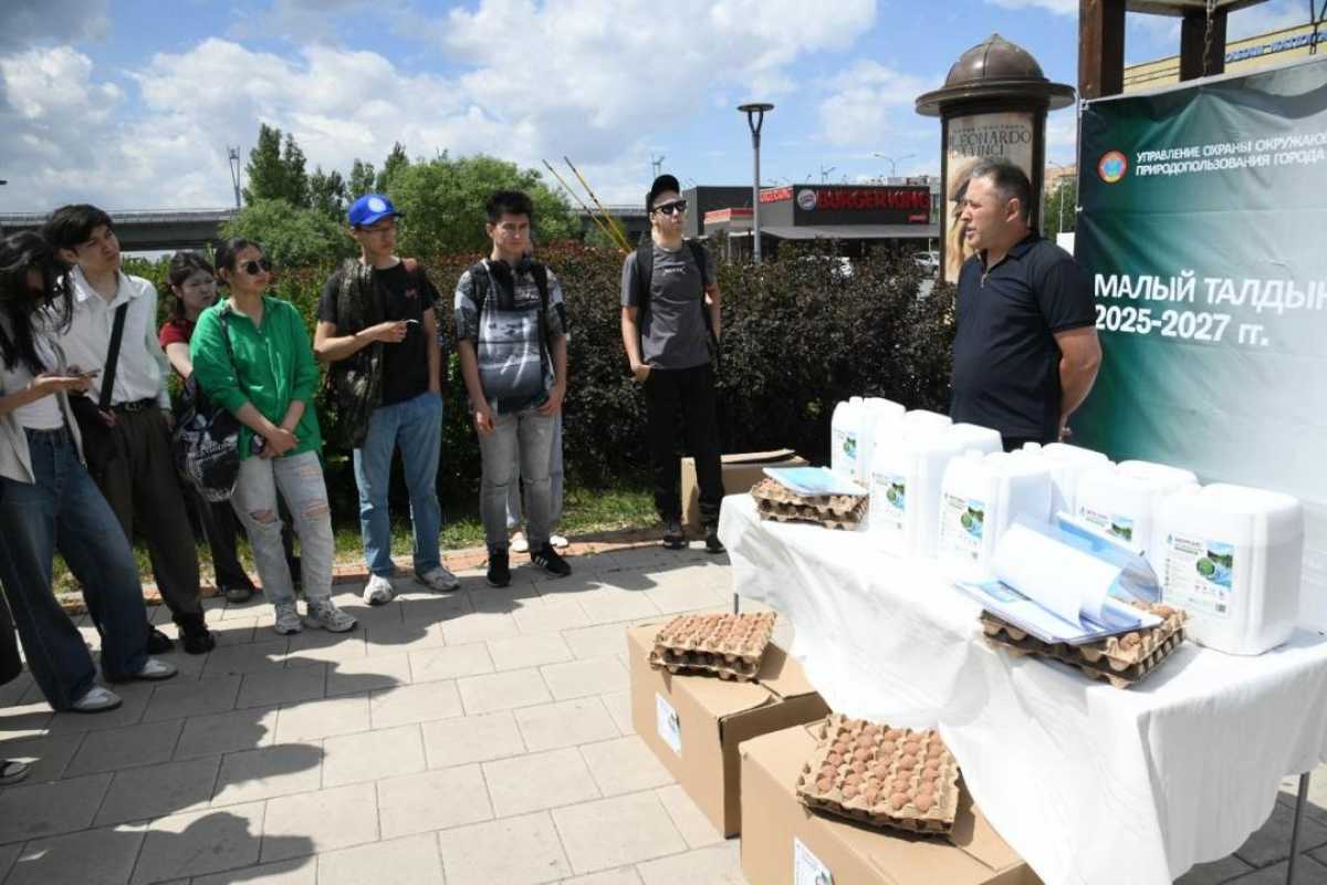Елордада Ақбұлақ өзенін тазарту жұмысы жүріп жатыр