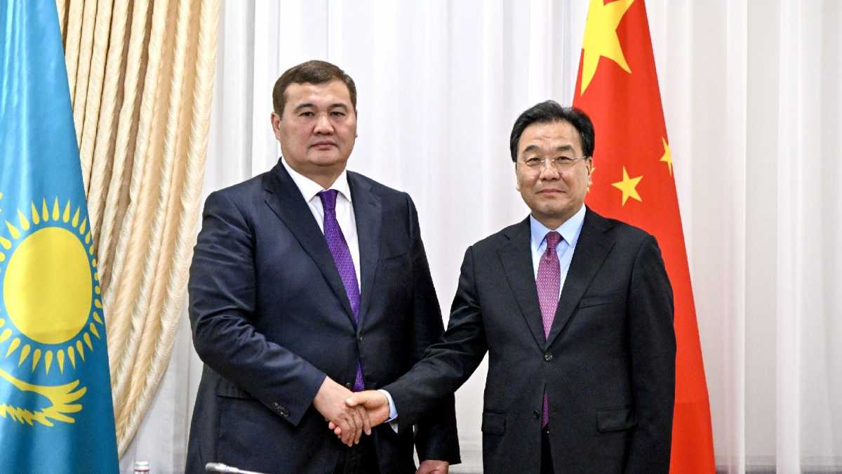 Қазақстан мен Қытайдың Цзянсу провинциясы арасындағы экономикалық және инвестициялық әріптестікті нығайту