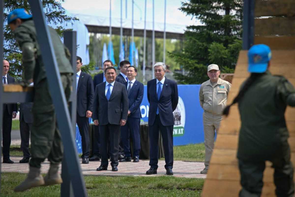 Қасым-Жомарт Тоқаев Шоқан Уәлиханов атындағы әскери колледжге барды