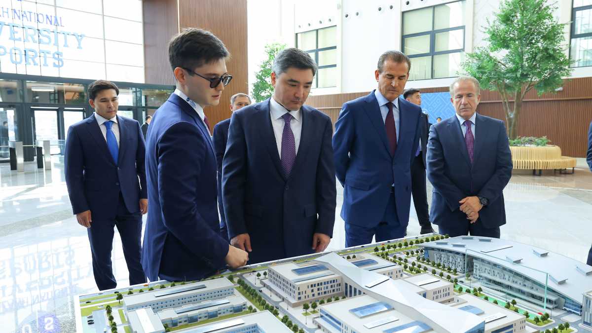 Олжас Бектенов Президенттің Қазақ ұлттық спорт университетін дамыту жөніндегі тапсырмасының орындалу барысын тексерді