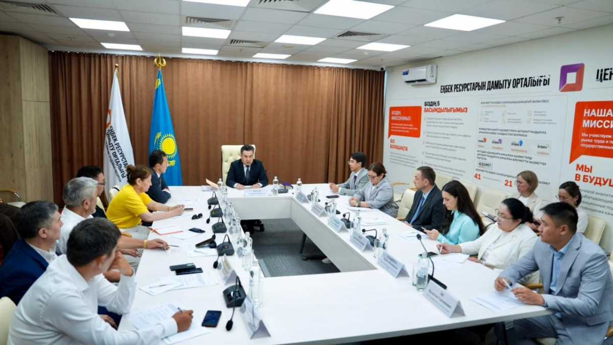 Еңбек министрлігі жанындағы Сарапшылық кеңестің алғашқы отырысы өтті
