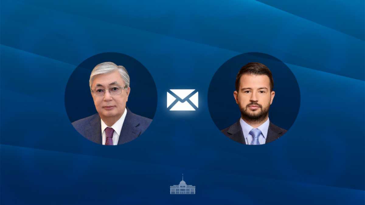 Мемлекет басшысы Черногория Президентіне құттықтау жеделхатын жолдады