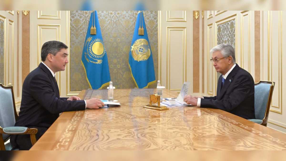 Мемлекет басшысы Премьер-министр Олжас Бектеновті қабылдады