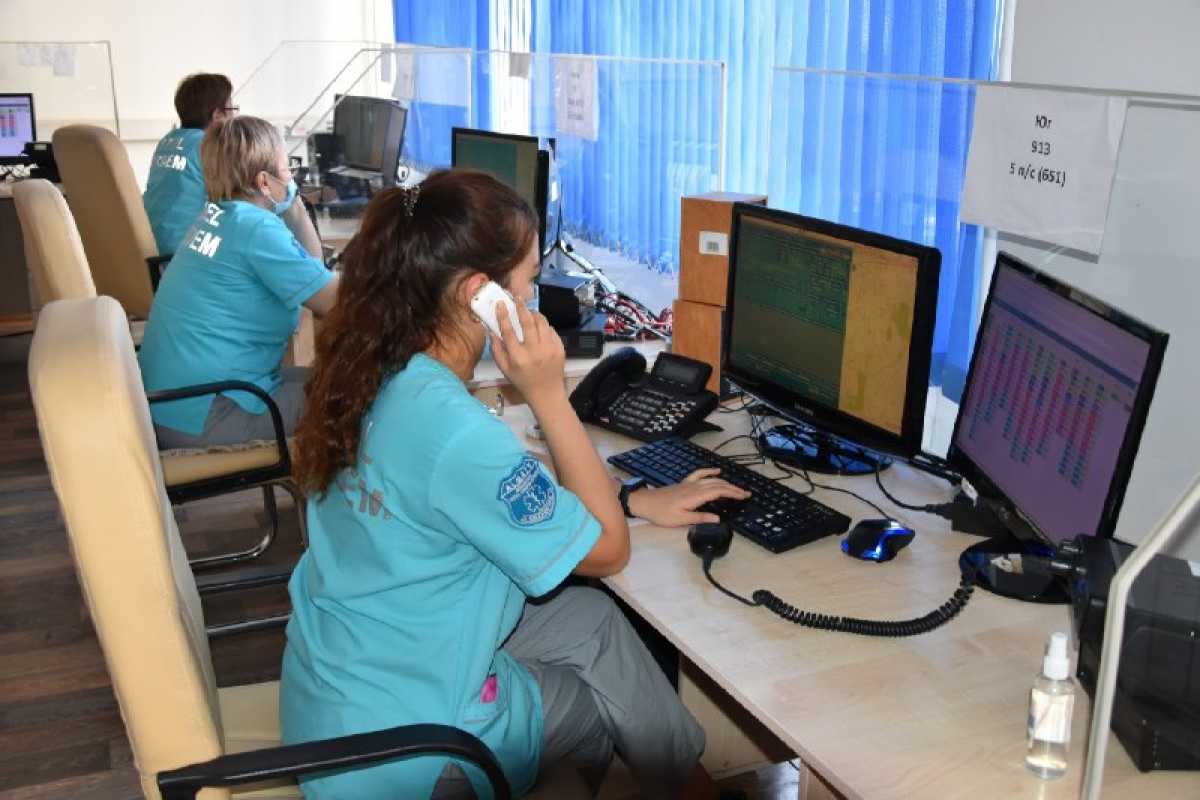 Алматыда аптап ыстықтың басталуына байланысты жедел жәрдем шақыру саны артты