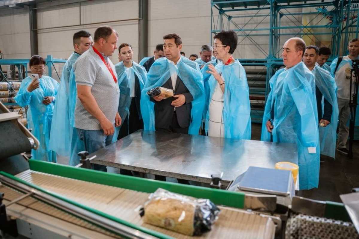 Айдарбек Сапаров БҚО-дағы өңдеу өнеркәсібі саласының тыныс-тіршілігімен танысты