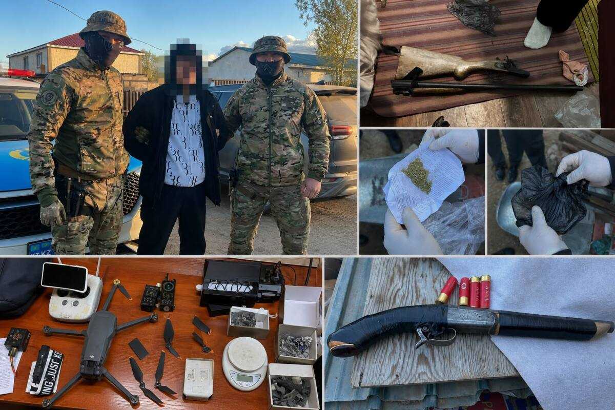 Атырауда заңсыз қару сақтаған күдікті бас бостандығынан айырылды