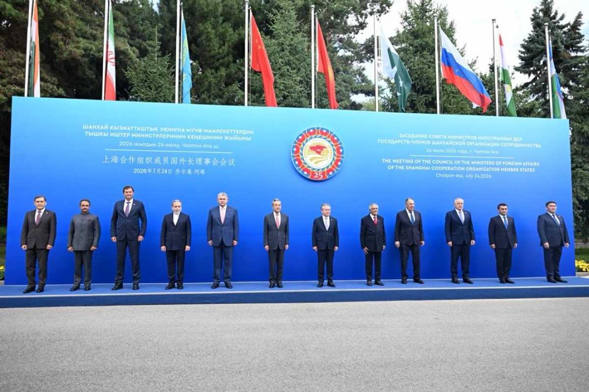 Қазақстан Республикасы Сыртқы істер министрі Ермек Көшербаев ШЫҰ-ға мүше мемлекеттердің Сыртқы істер министрлері кеңесінің отырысына қатысты