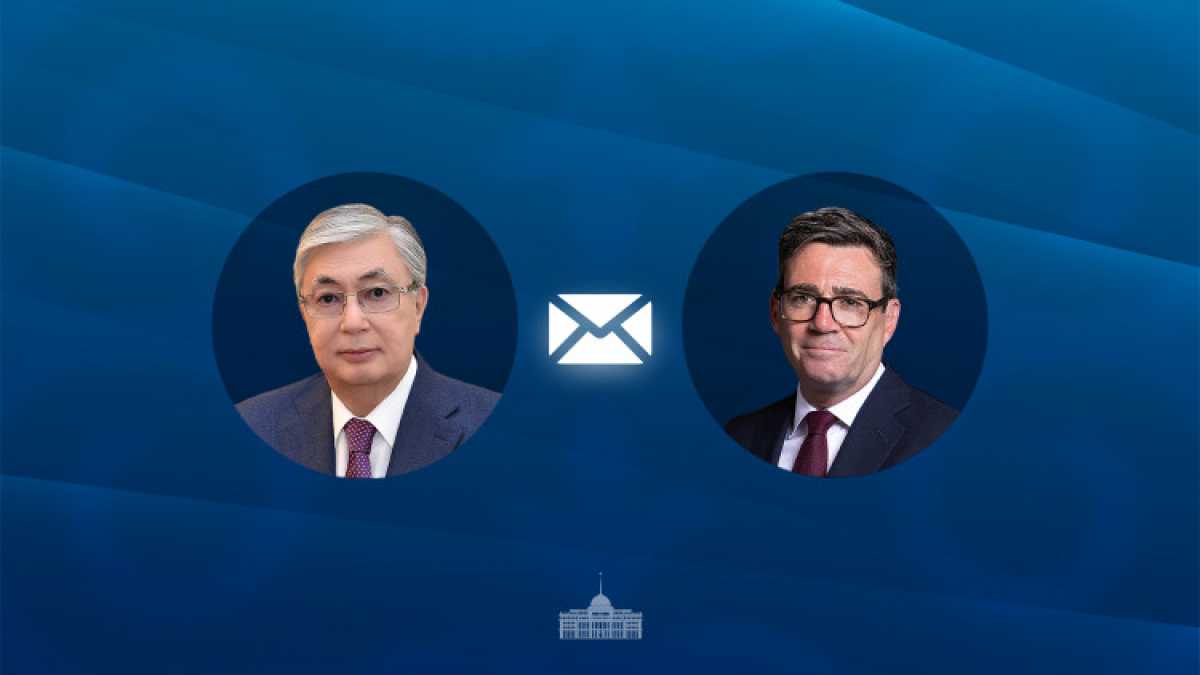 Қасым-Жомарт Тоқаев Эндрю Бернемді Ұлыбритания және Солтүстік Ирландия Біріккен Корольдігінің Премьер-министрі қызметіне кірісуімен құттықтады