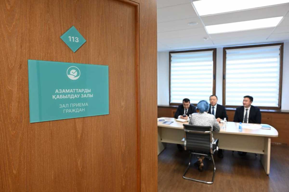 Тұрғындардың өтініштері бақылауда: қала әкімінің орынбасары жеке қабылдау өткізді