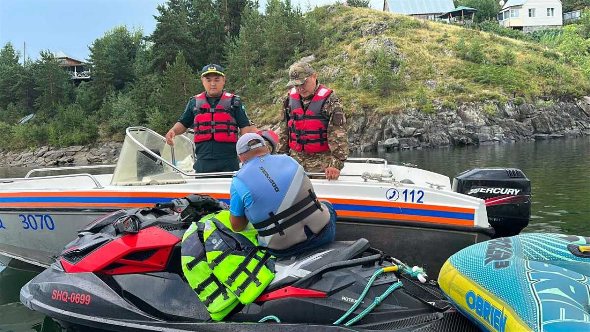 Бір айда ТЖМ шағын көлемді кемелерді пайдалану қағидаларын бұзған 430 адамды жауапкершілікке тартты