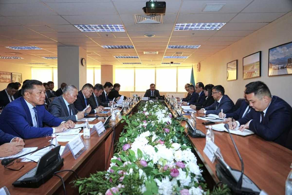Көлік министрлігінде аумақтық көліктік бақылау инспекцияларының басшыларымен кеңес өтті