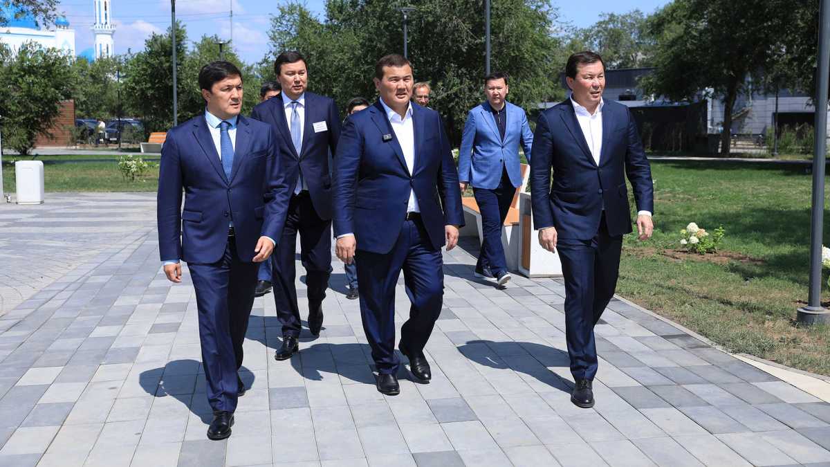 Нұрлыбек Нәлібаев Ақтөбе облысындағы ірі инфрақұрылымдық және әлеуметтік жобалармен танысты