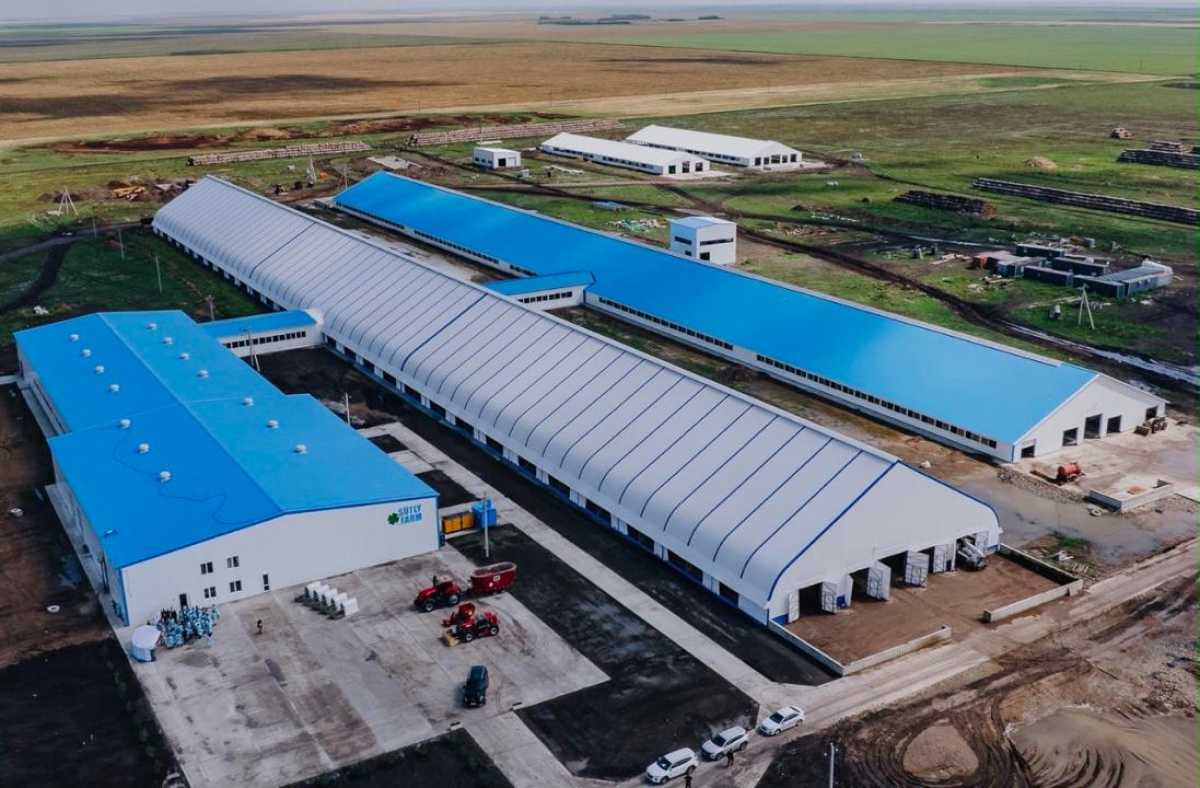 Солтүстік Қазақстан облысында Орталық Азиядағы ең ірі сауу қондырғысы орнатылған мегаферма ашылды
