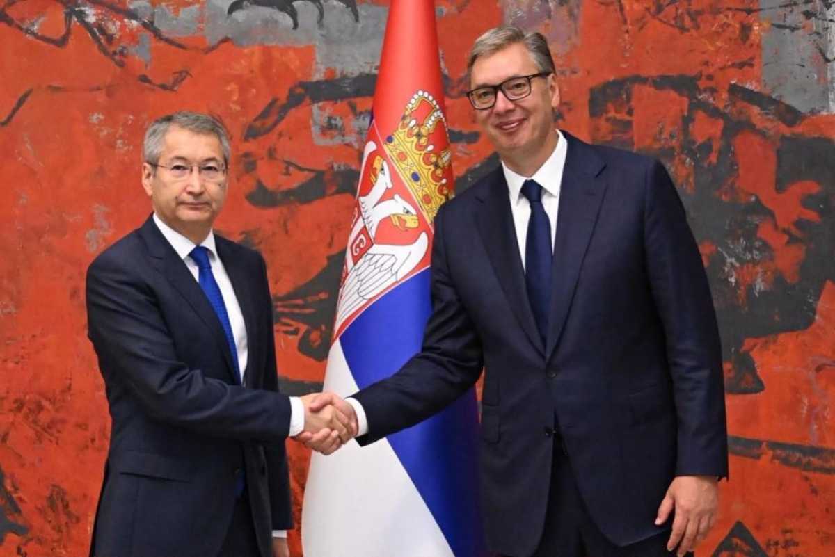 Қазақстан Елшісі Сербия Президентіне Сенім грамоталарын тапсырды