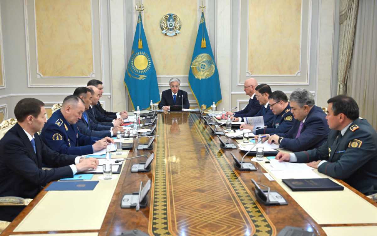 Мемлекет басшысы Қауіпсіздік Кеңесінің отырысын өткізді