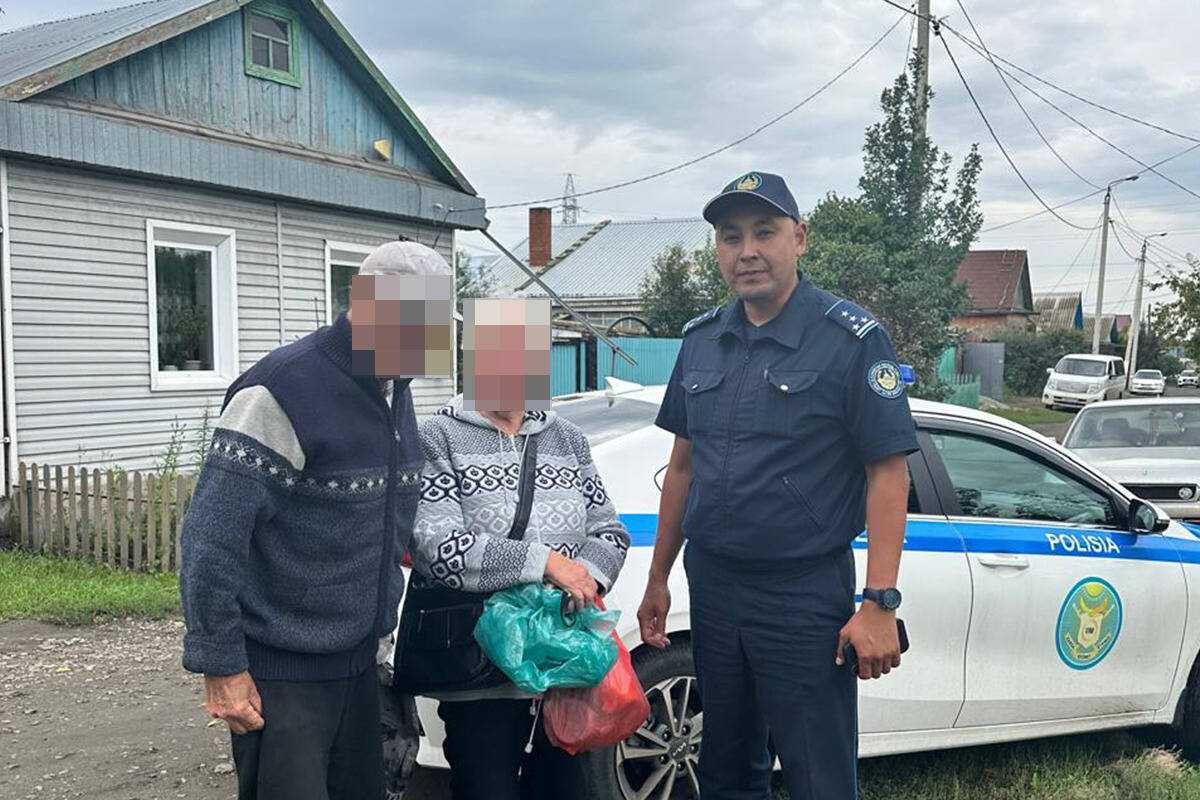 Петропавлда полицейлер жоғалған 89 жастағы зейнеткерді іздеп тапты