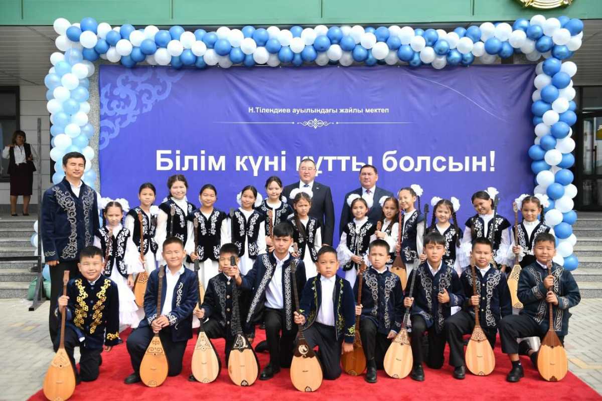 Алматы облысында 5 жаңа мектеп ашылып, күрделі жөндеуден өткен 10 білім ошағы пайдалануға берілді